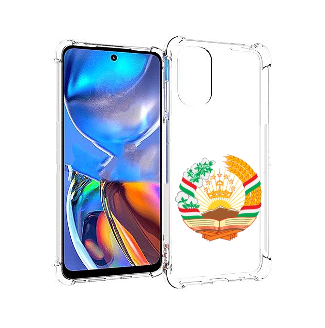 

Чехол MyPads герб-таджикистана для Motorola Moto E32, Прозрачный, Tocco