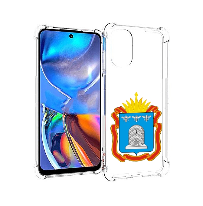 

Чехол MyPads герб-тамбовская-область для Motorola Moto E32, Прозрачный, Tocco