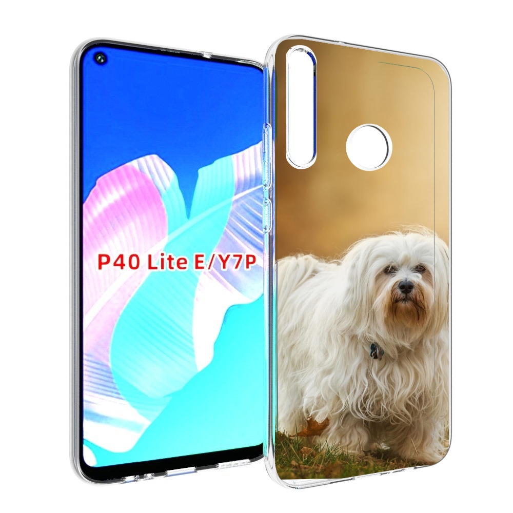

Чехол бампер MyPads гаванскии бишон для Huawei P40 Lite E, Прозрачный, Tocco