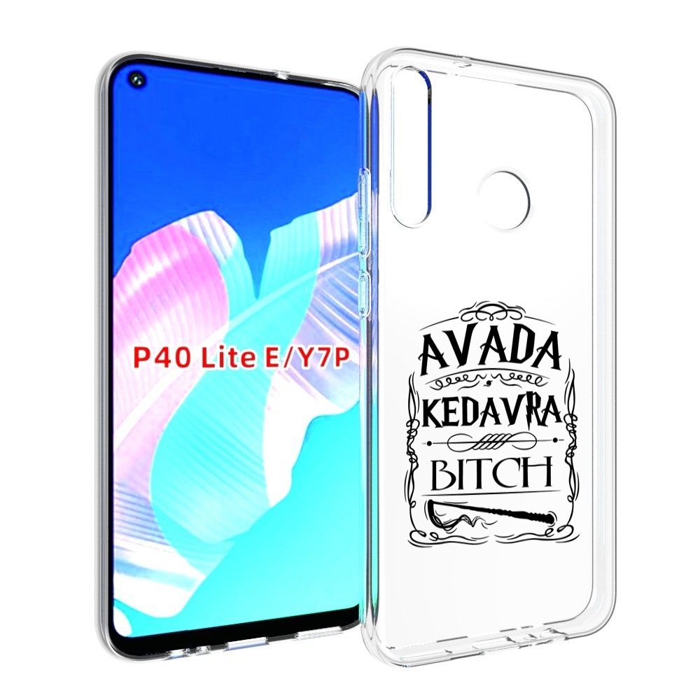 Чехол бампер MyPads гарри-потер-заклинание для Huawei P40 Lite E