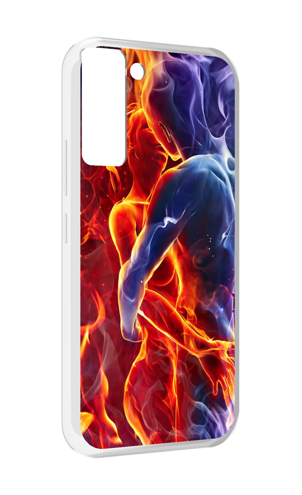 

Чехол MyPads Огонь-вода для Tecno Pop 5 LTE / Pop 5 Pro, Прозрачный, Tocco