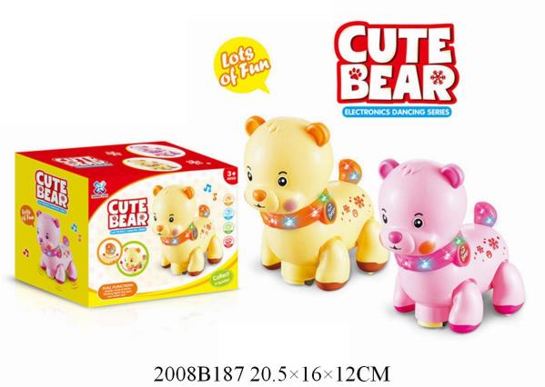 

Игрушка, свет+звук 2008B187, Розовый;желтый