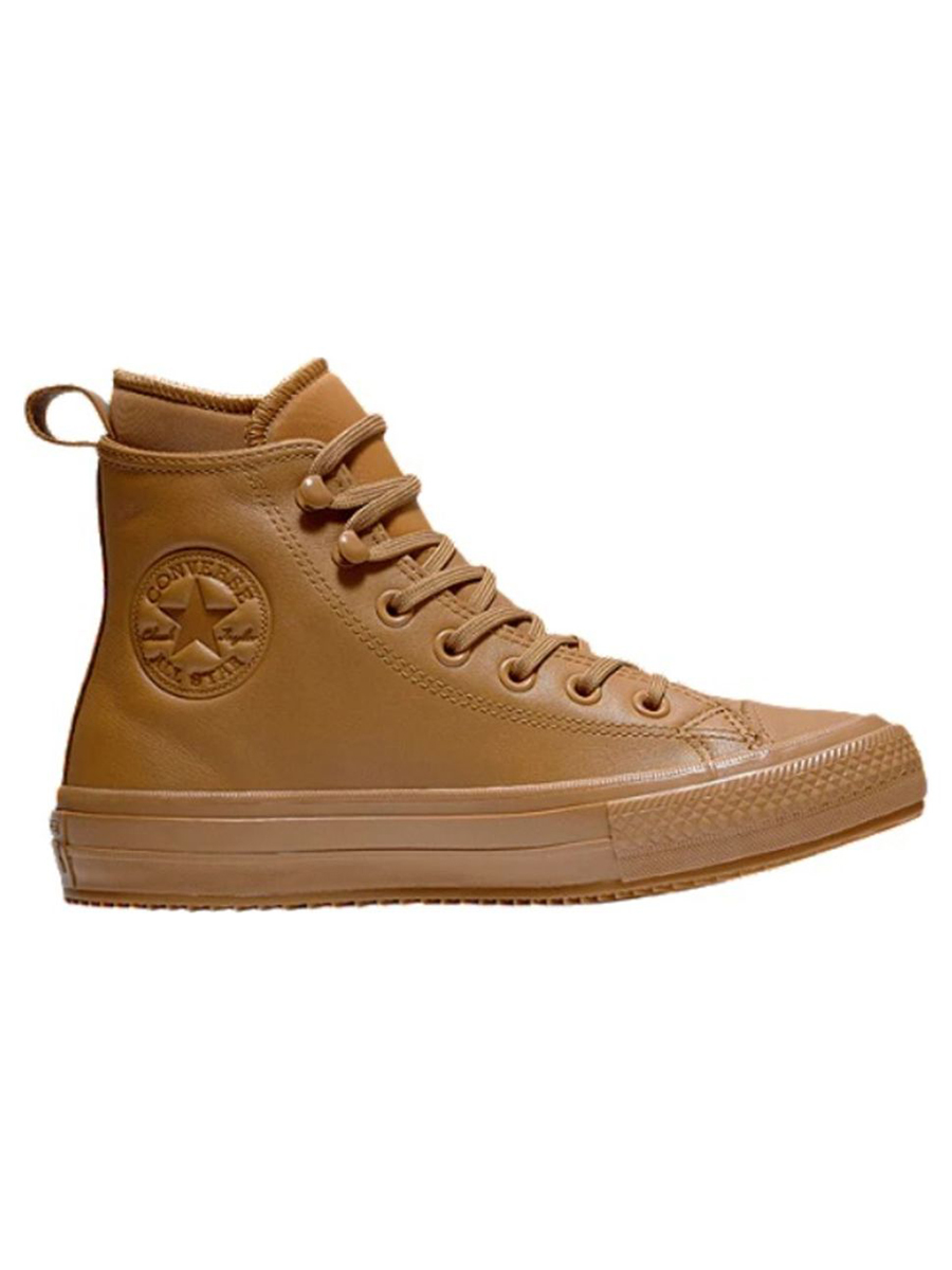 Высокие кожаные кеды женские. Кеды Converse Chuck Taylor wp Boot. Converse Chuck Taylor wp Boot. Кожаные кеды Converse Chuck Taylor wp Boot. Конверс кожа Chuck Taylor.