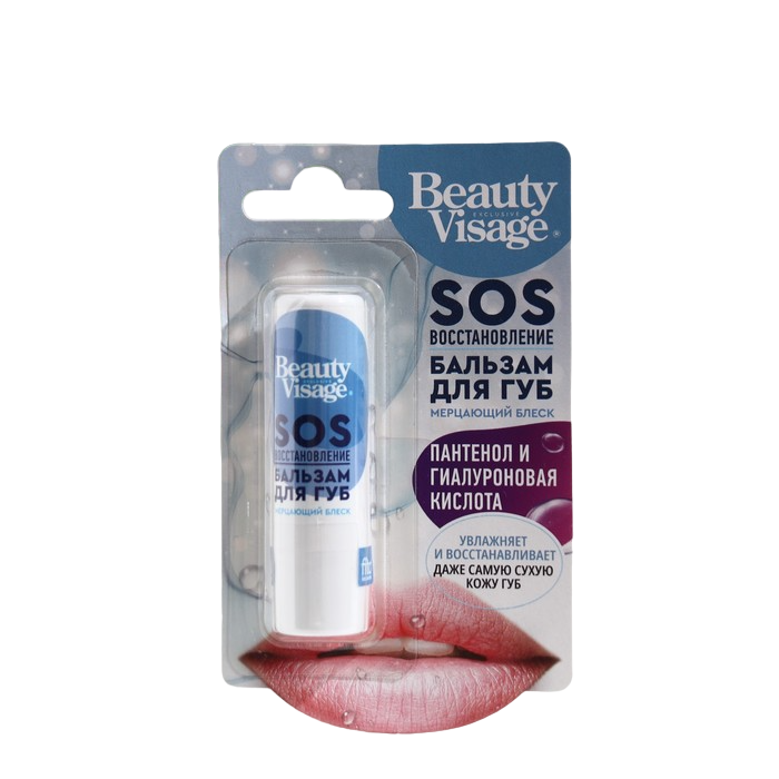 

Бальзам для губ "SOS восстановление Beauty Visage" 3,6 г