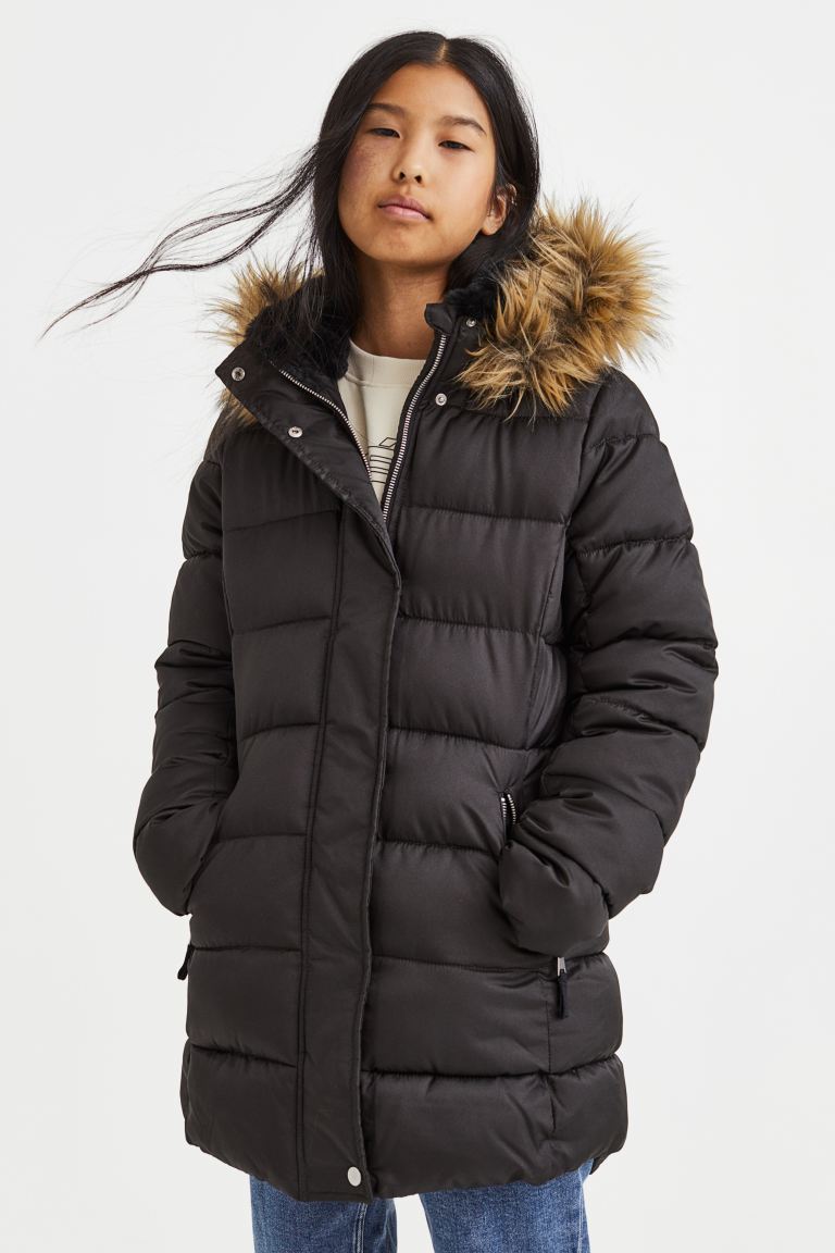 

Куртка детская H&M 1078622, цвет черный, размер 152 (доставка из-за рубежа), 1078622