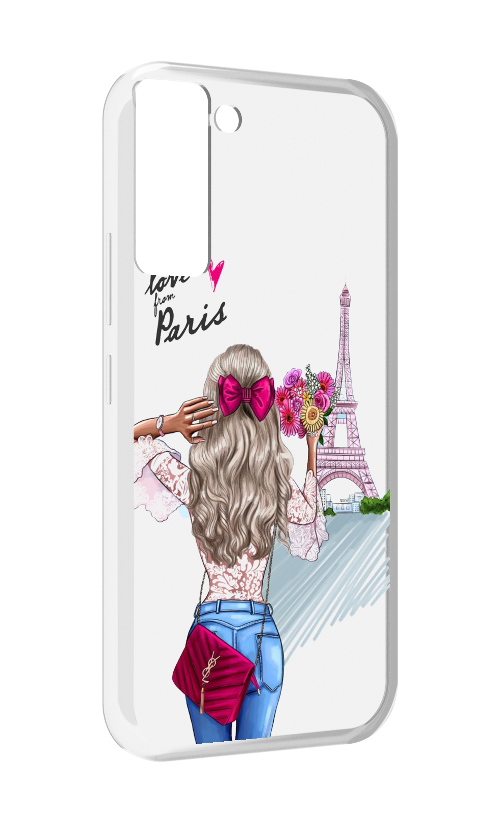 

Чехол MyPads Парижанка женский для Tecno Pop 5 LTE / Pop 5 Pro, Прозрачный, Tocco