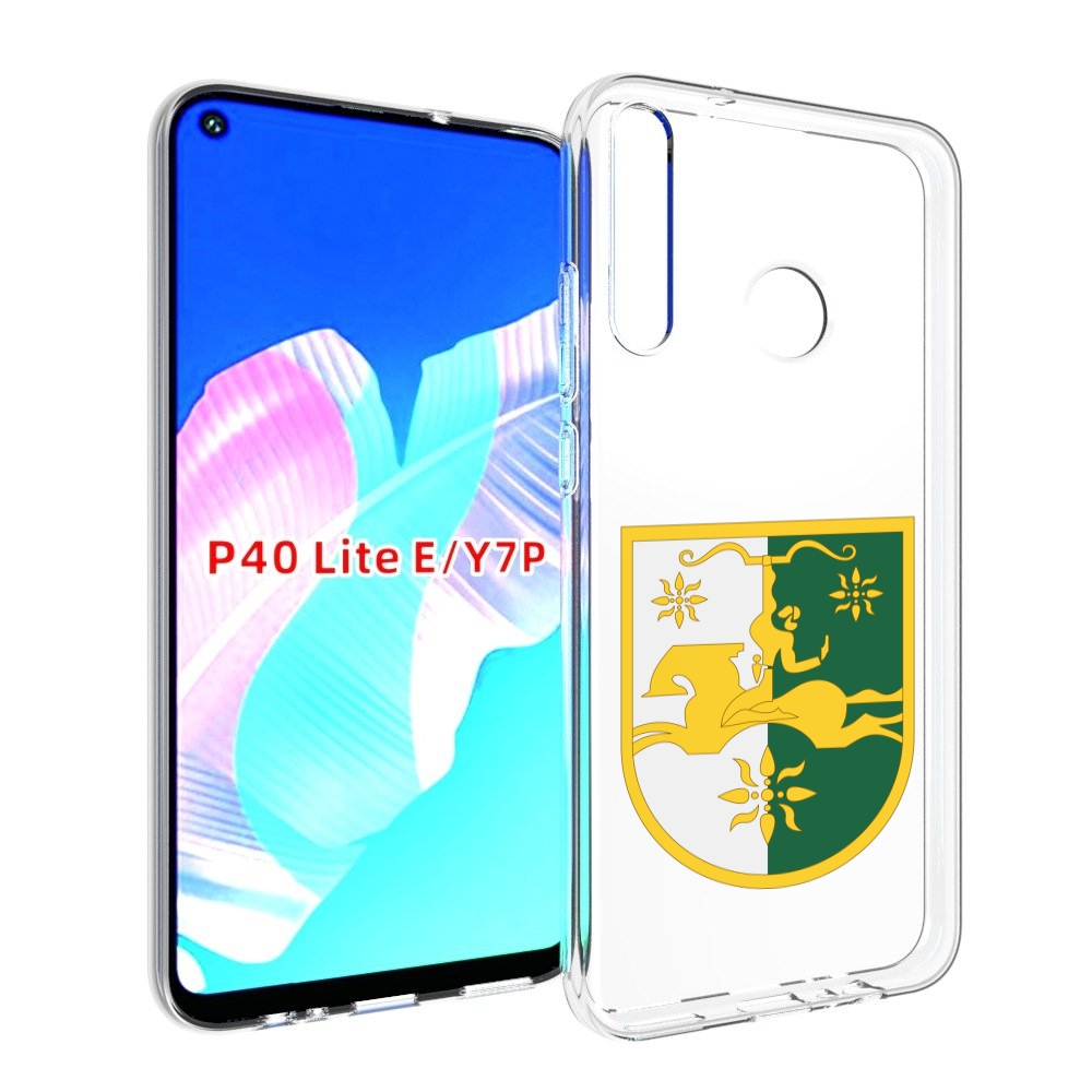 

Чехол бампер MyPads герб-абхазии для Huawei P40 Lite E, Прозрачный, Tocco