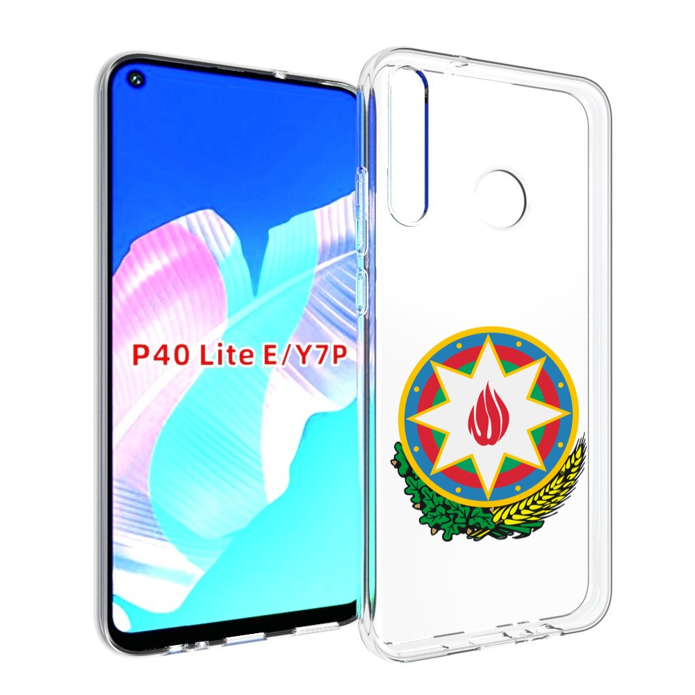

Чехол бампер MyPads герб-азербаиджан-2 для Huawei P40 Lite E, Прозрачный, Tocco