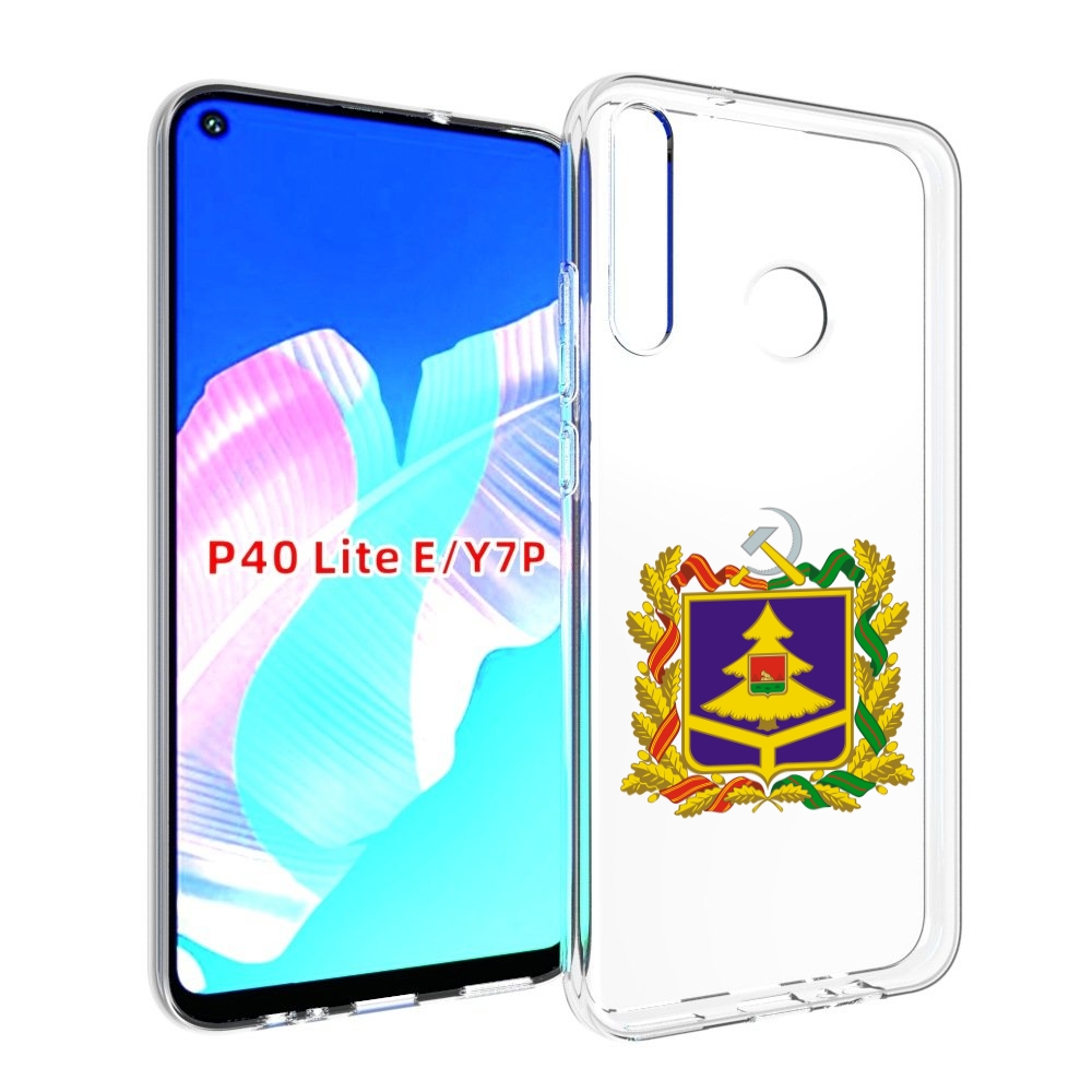 

Чехол бампер MyPads герб-брянскои-области для Huawei P40 Lite E, Прозрачный, Tocco