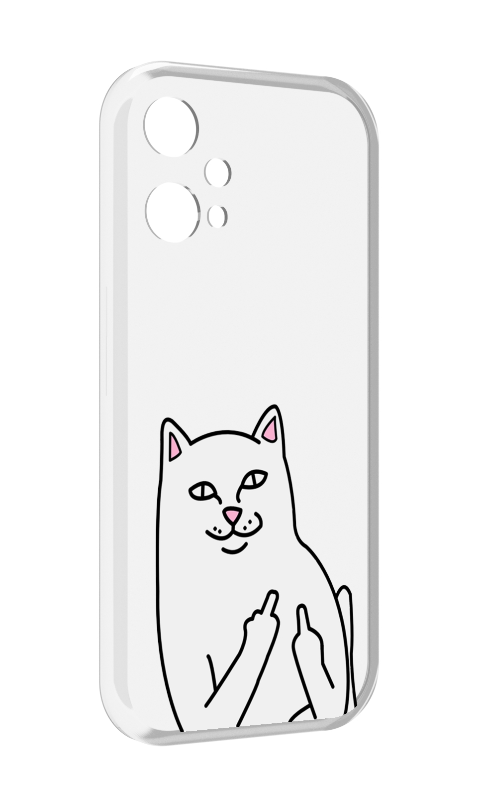

Чехол MyPads котяра для OnePlus Nord CE 2 Lite 5G, Прозрачный, Tocco
