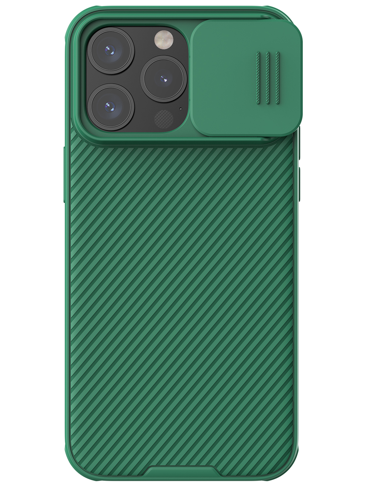 

Чехол Nillkin для iPhone 15 Pro CamShield Pro Magnetic Deep Green