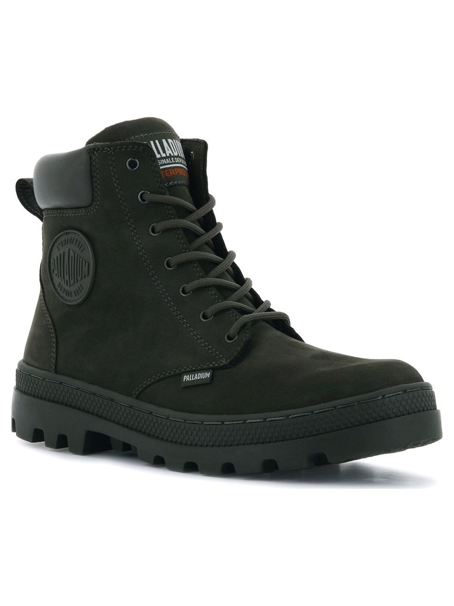 фото Ботинки женские palladium 96868 зеленые 40 eu