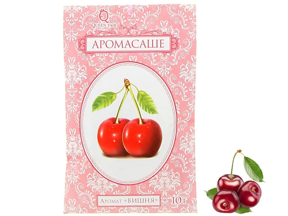 

Благовоние Queen Fair Аромасаше конверт 10g Вишня 907499