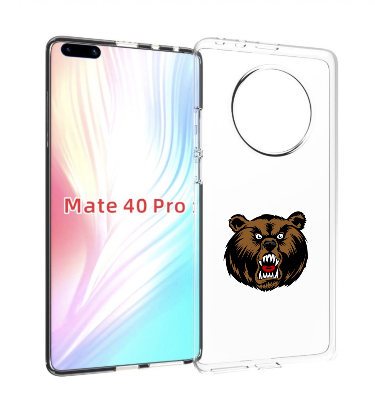 

Чехол MyPads бурый для Huawei Mate 40 Pro (NOH-NX9), Прозрачный, Tocco