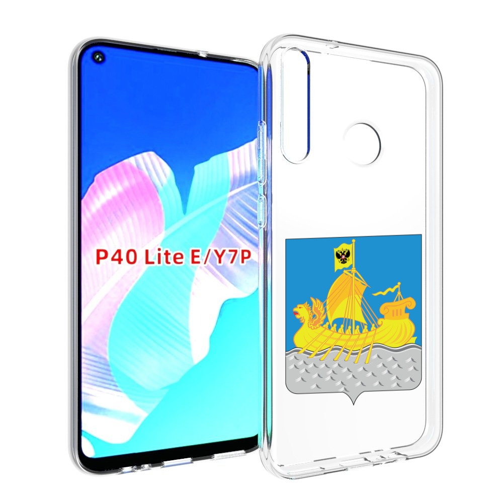 

Чехол бампер MyPads герб-косромская-область для Huawei P40 Lite, Прозрачный, Tocco