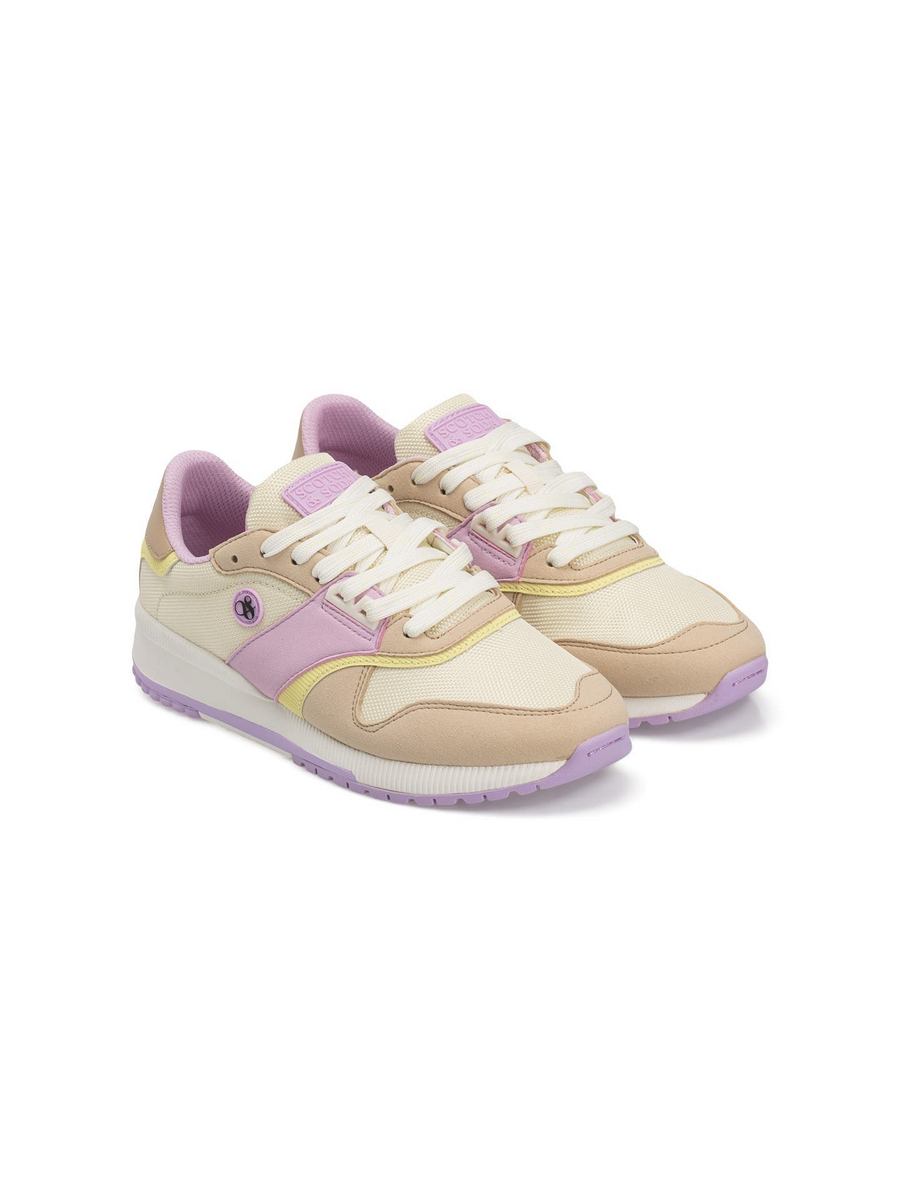 

Кроссовки женские Scotch & Soda 1390007 бежевые 38 EU, Бежевый, 001390007