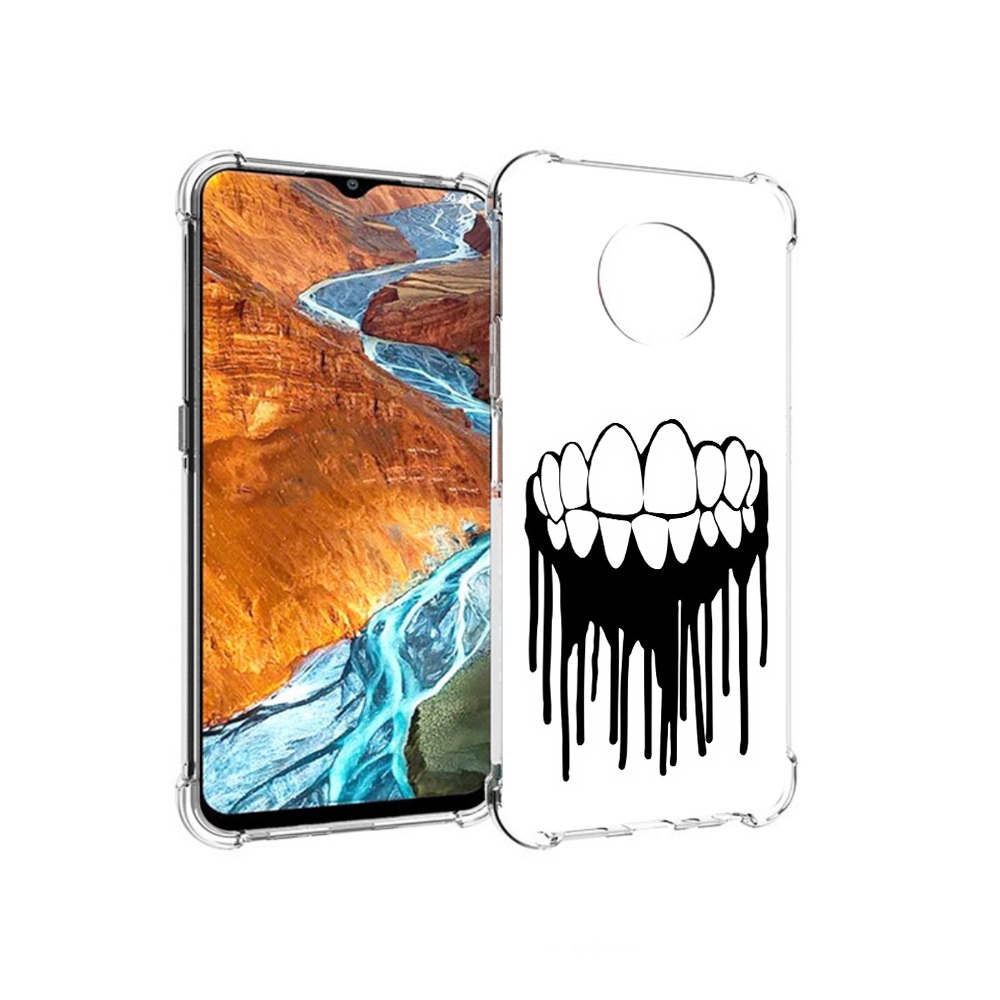 

Чехол MyPads Tocco для Nokia G300 зубы (PT224563.108.372), Прозрачный, Tocco