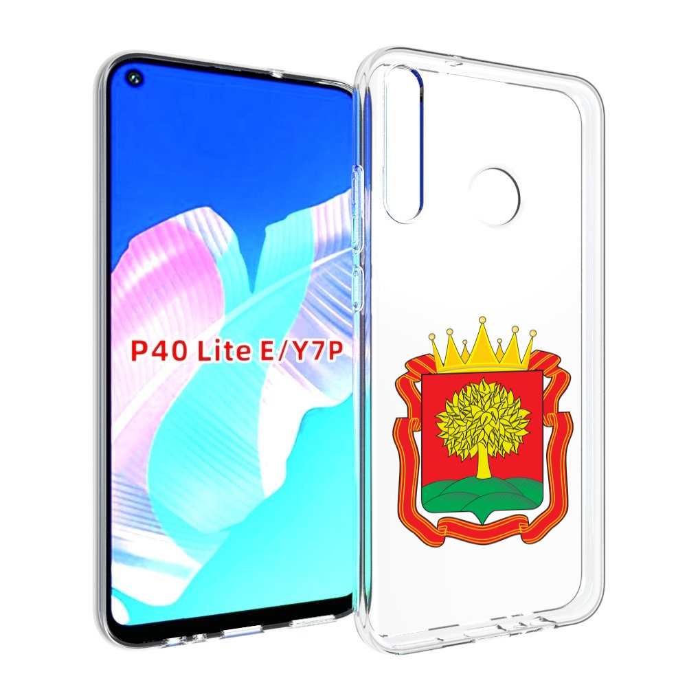 

Чехол бампер MyPads герб-липецкая-область для Huawei P40 Lite E, Прозрачный, Tocco