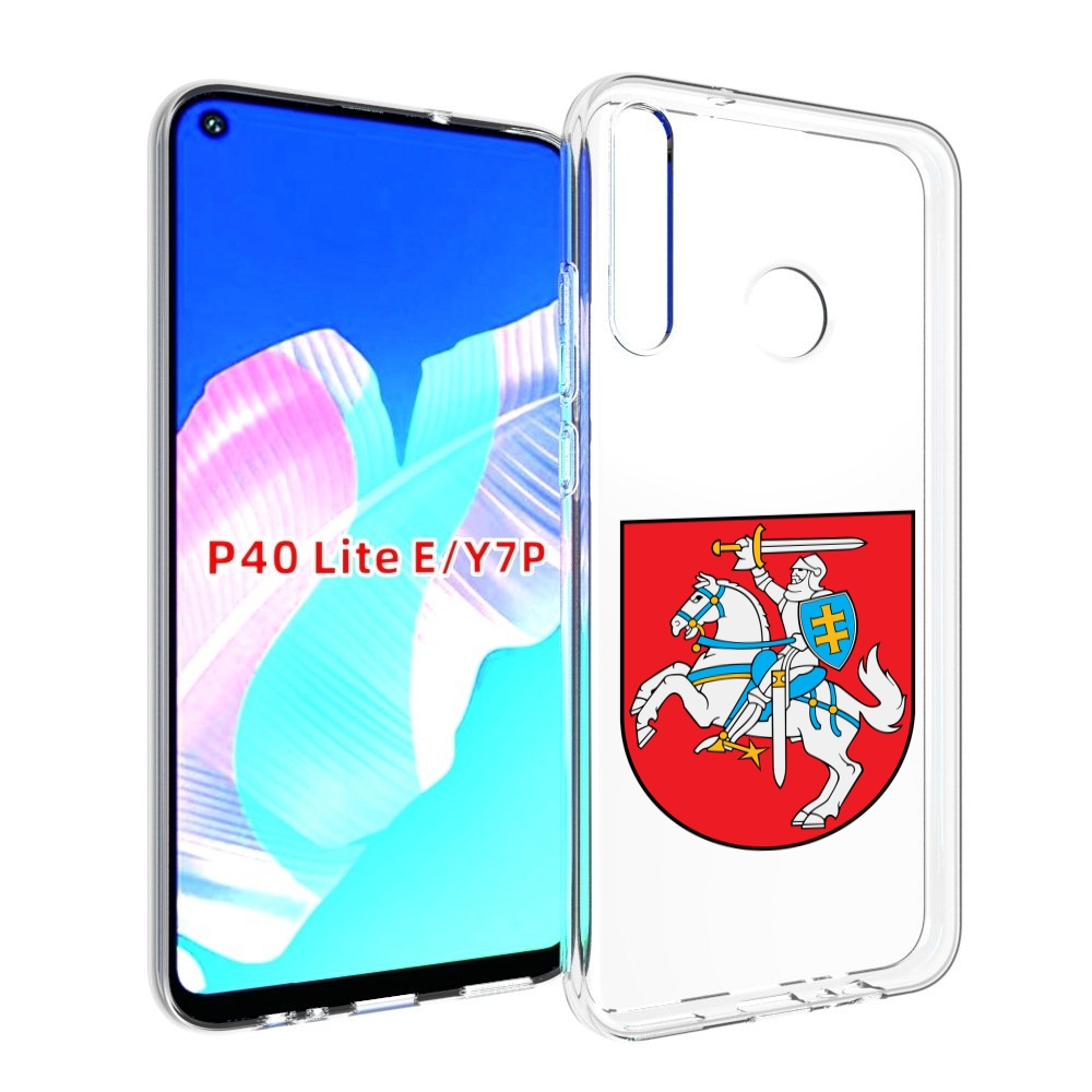 

Чехол бампер MyPads герб-литва для Huawei P40 Lite E, Прозрачный, Tocco