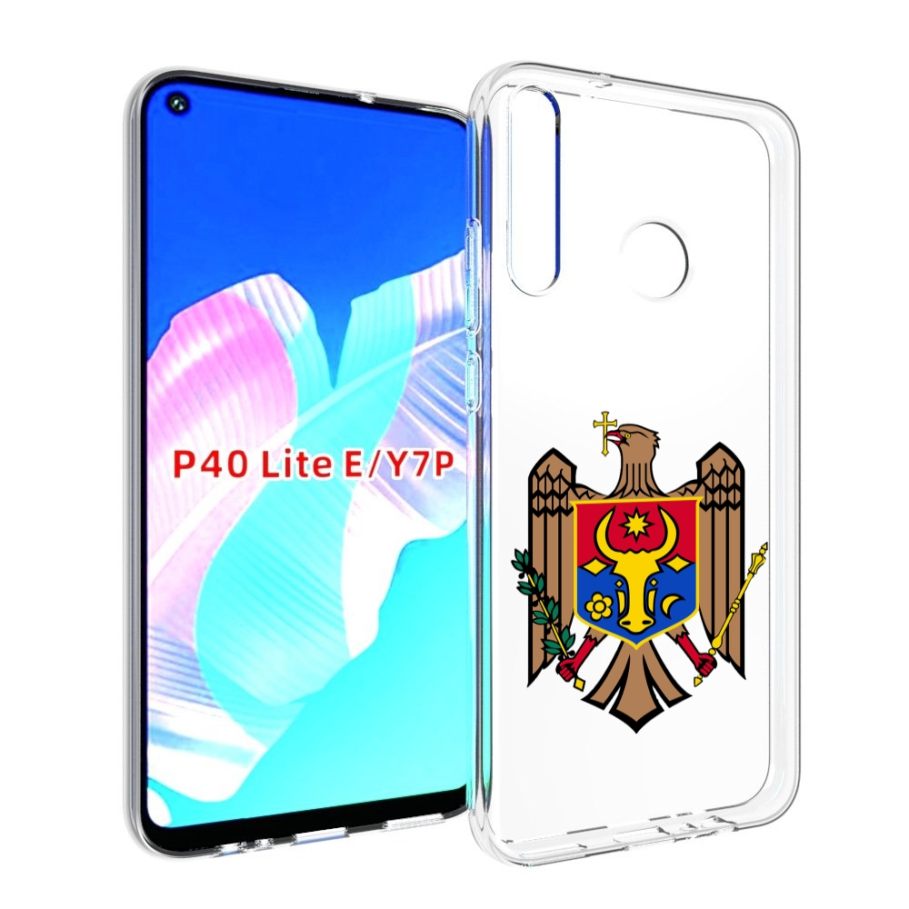 

Чехол бампер MyPads герб-молдовы для Huawei P40 Lite E, Прозрачный, Tocco