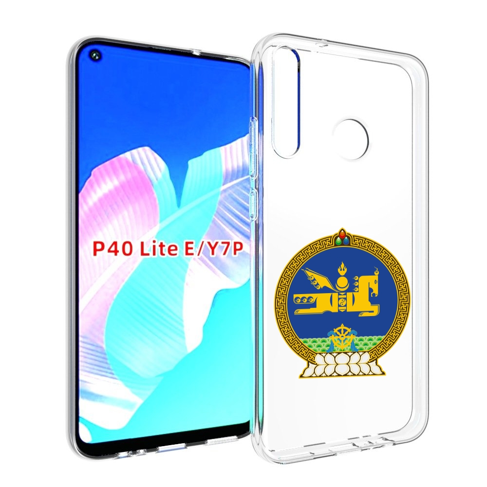 

Чехол бампер MyPads герб-монголия для Huawei P40 Lite E, Прозрачный, Tocco