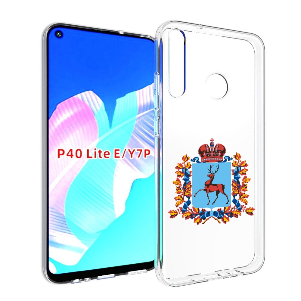 

Чехол бампер MyPads герб-нижегородская-область для Huawei P40 Li, Прозрачный, Tocco