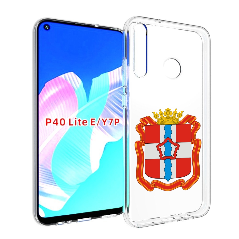 

Чехол бампер MyPads герб-омскои-области для Huawei P40 Lite E, Прозрачный, Tocco