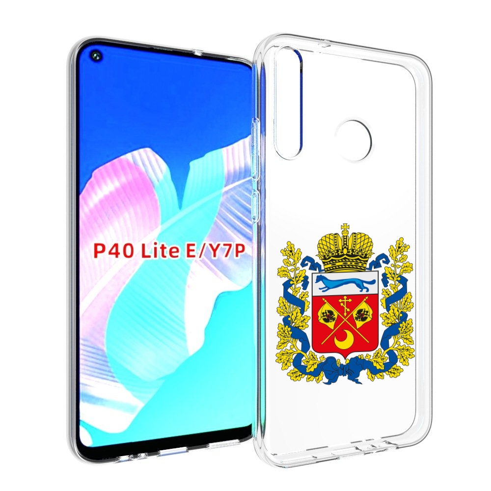 

Чехол бампер MyPads герб-оренбургская-область для Huawei P40 Lit, Прозрачный, Tocco