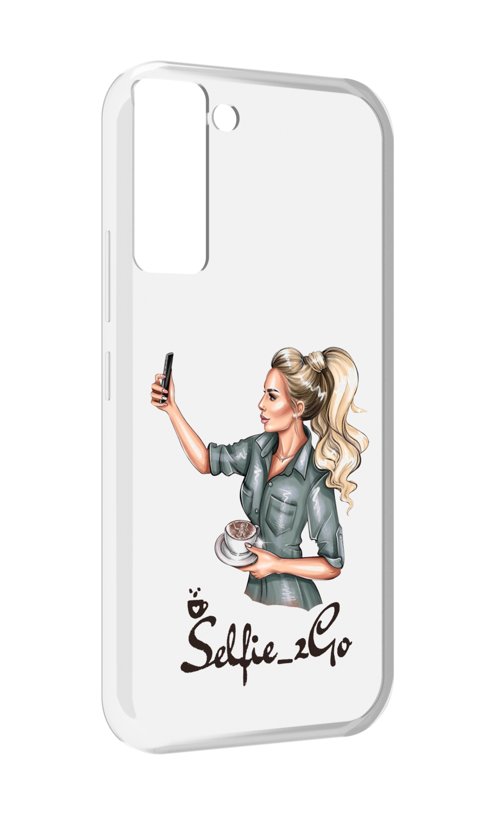 

Чехол MyPads Селфи-девушка женский для Tecno Pop 5 LTE / Pop 5 Pro, Прозрачный, Tocco