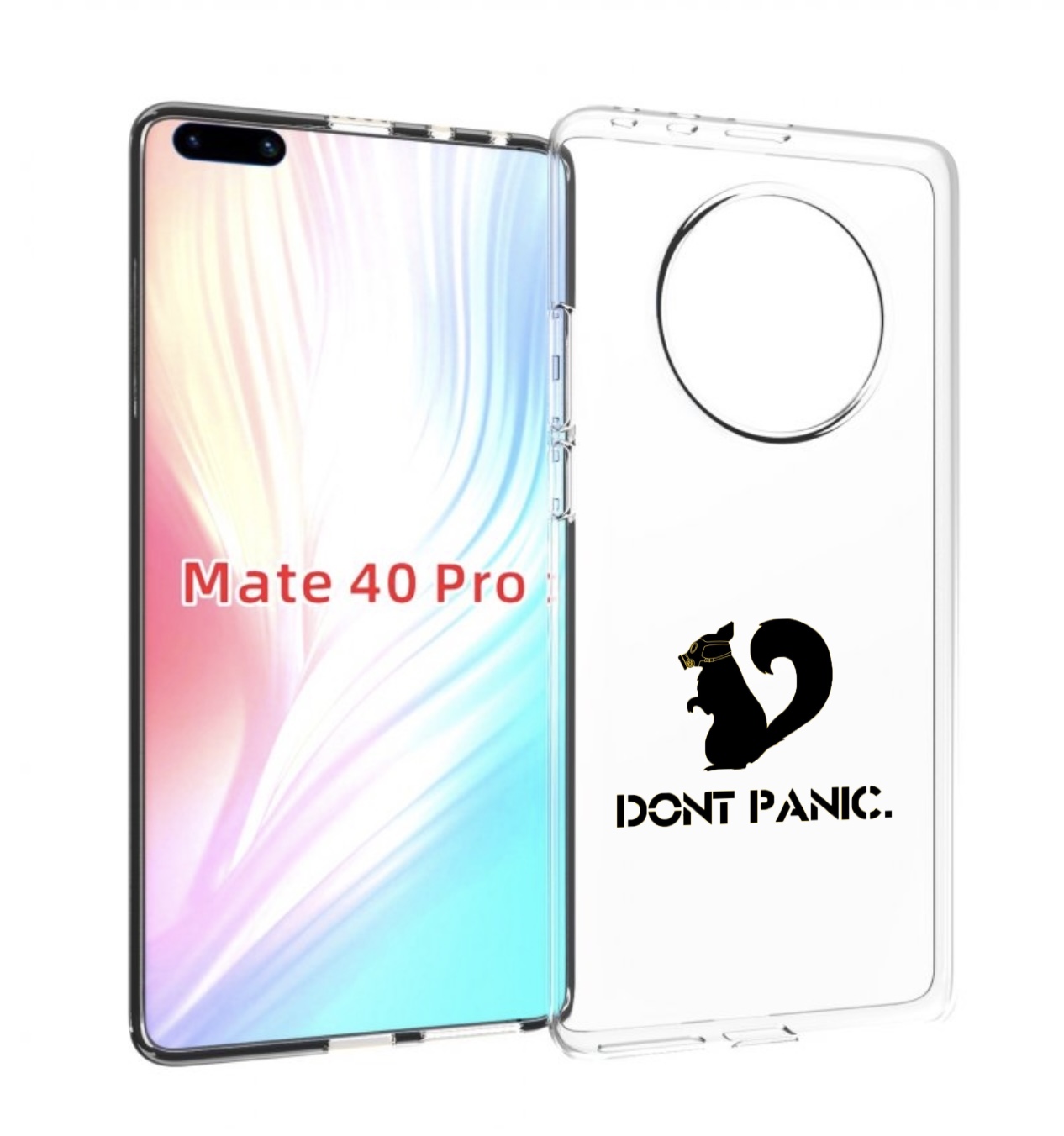 

Чехол MyPads не паникуем для Huawei Mate 40 Pro (NOH-NX9), Прозрачный, Tocco