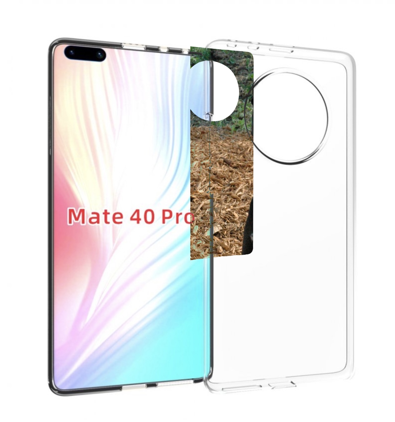 

Чехол MyPads немецкии дог для Huawei Mate 40 Pro (NOH-NX9), Прозрачный, Tocco