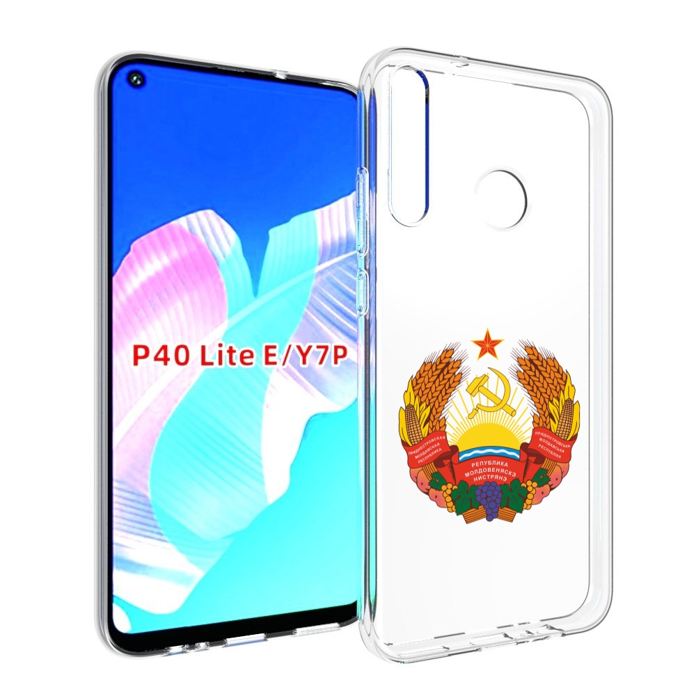 

Чехол бампер MyPads герб-приднестровья для Huawei P40 Lite E, Прозрачный, Tocco