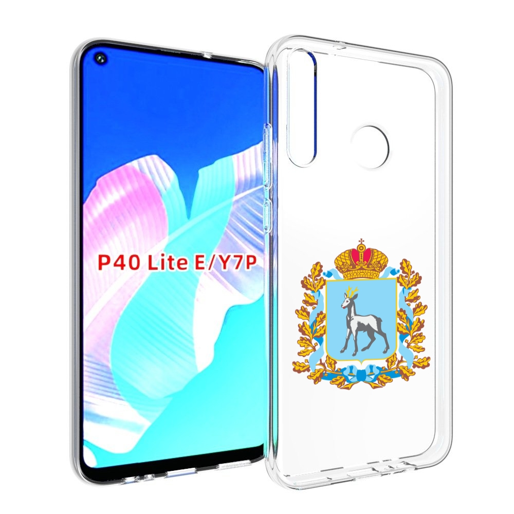 Чехол бампер MyPads герб-самарская-область для Huawei P40 Lite E