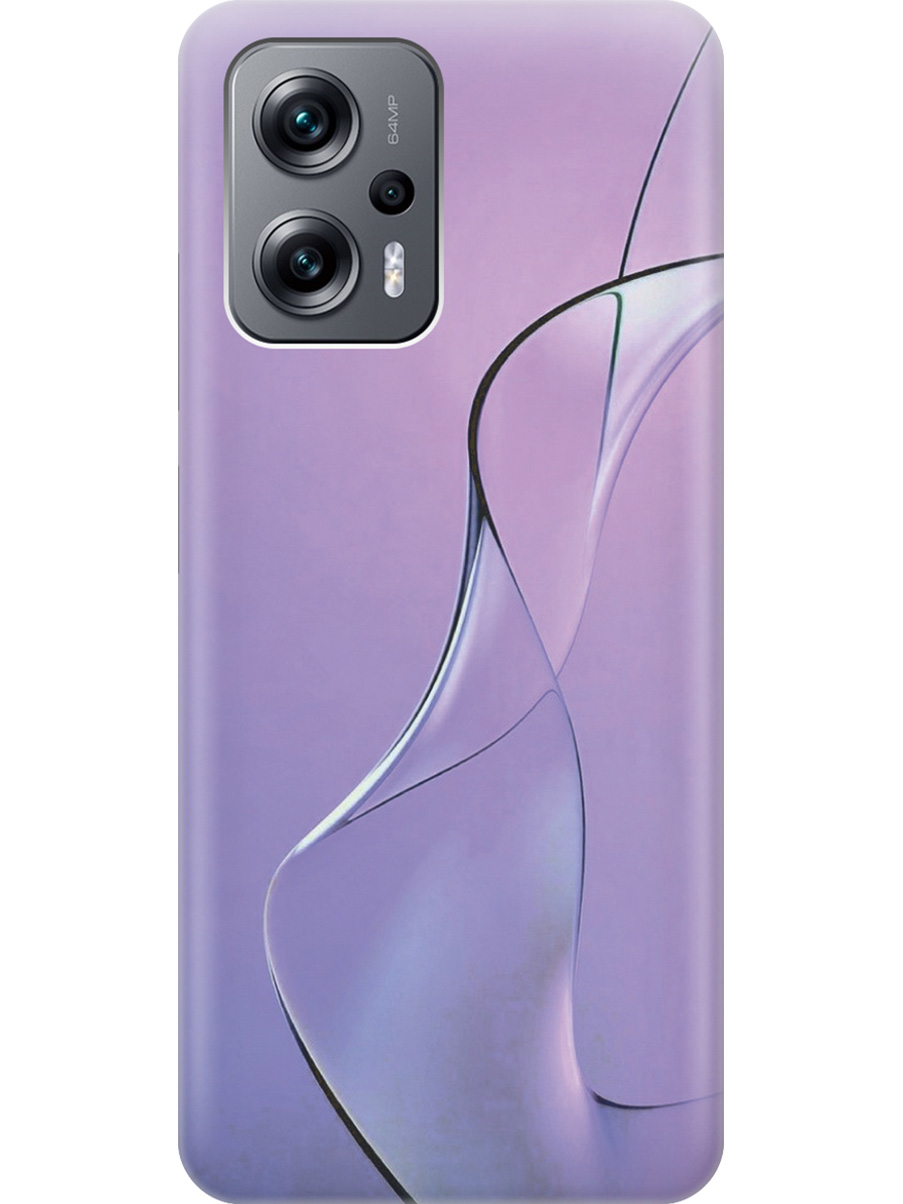 

Силиконовый чехол на Poco X4 GT / Xiaomi Redmi Note 11T Pro / 11T Pro+ с принтом 935973, Прозрачный;розовый;фиолетовый, 740187731