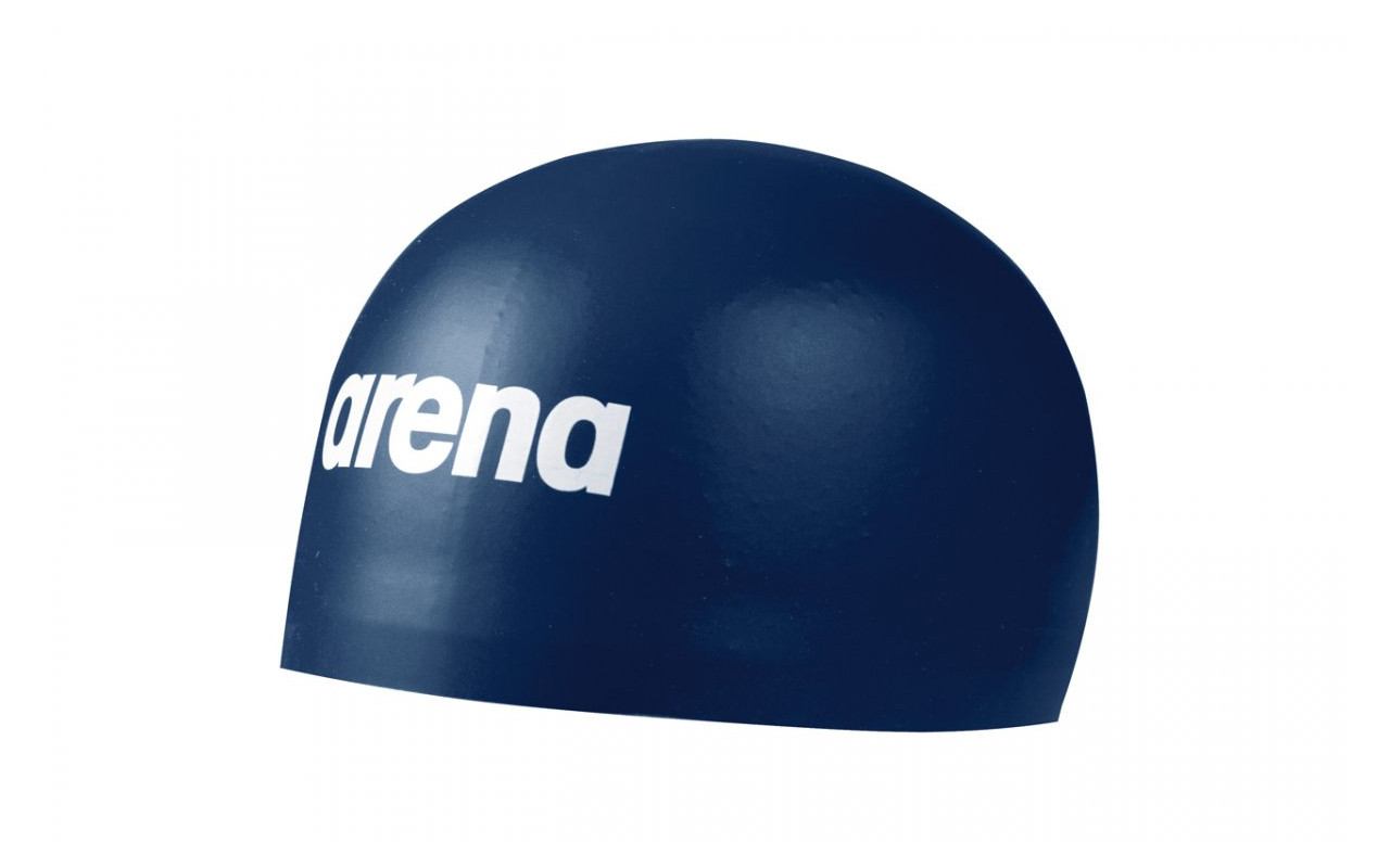 фото Шапочка для плавания arena 3d soft р.m (темно-синий) 000400/701