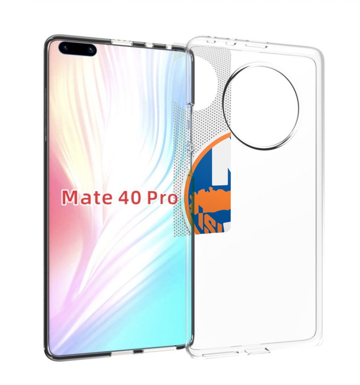 

Чехол MyPads нью-оирк-аилендерс для Huawei Mate 40 Pro (NOH-NX9), Прозрачный, Tocco