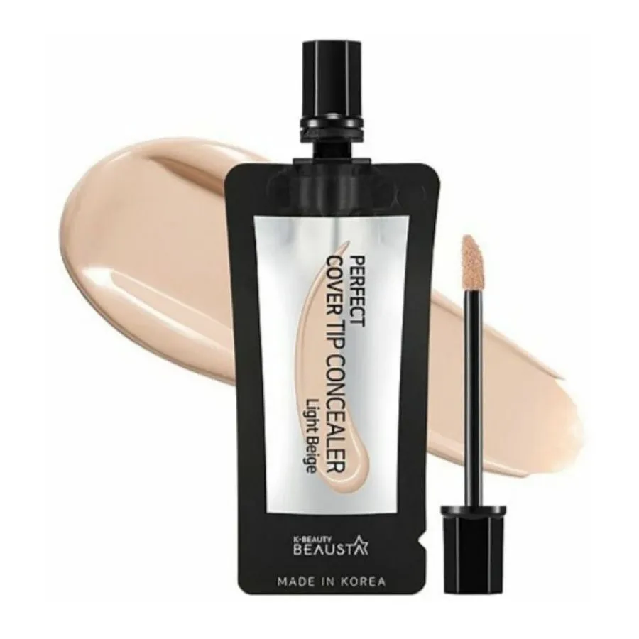 фото Вв-крем beausta perfect cover bb cream для маскировки несовершенств, #21 light beige, 4 мл