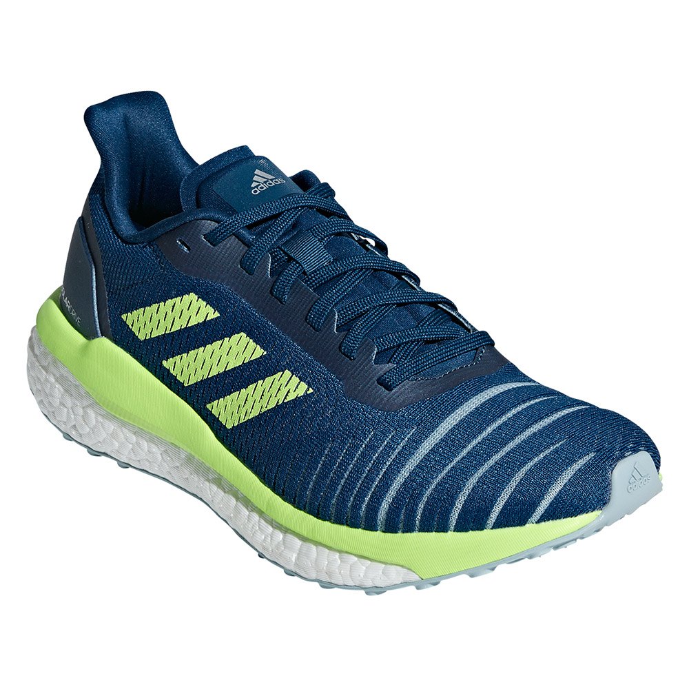 фото Кроссовки женские adidas solar drive w синие 35,5 ru