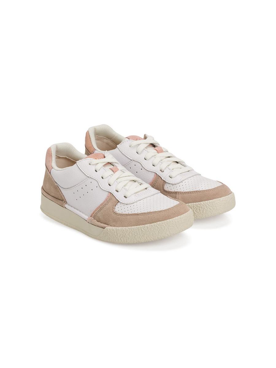 

Кеды женские Clarks 1390209 белые 39 EU, Белый, 001390209