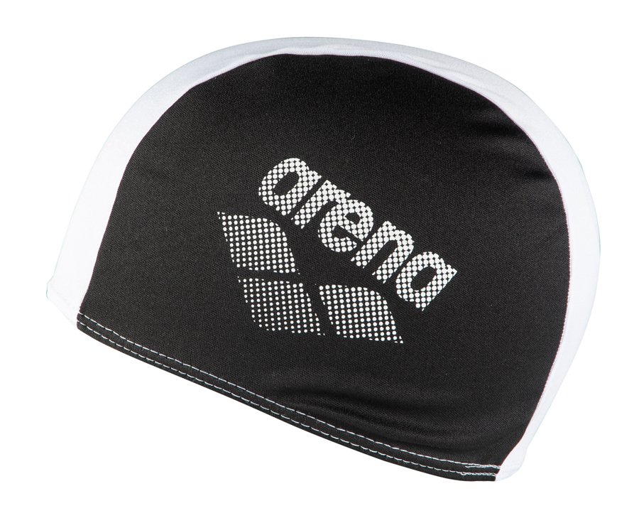 

Шапочка для плавания ARENA Polyester II JR (черный-белый) 002468/510