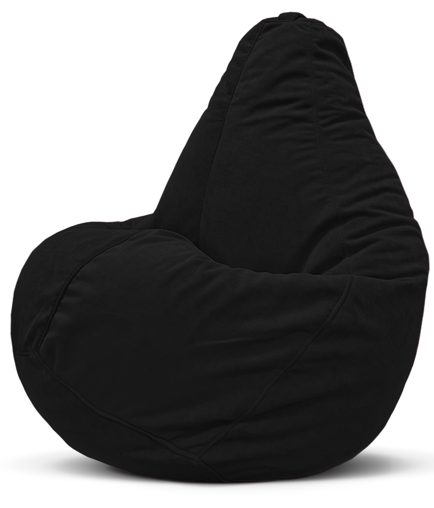 

Чехол для кресла мешка XXXXL внешний велюр, черный