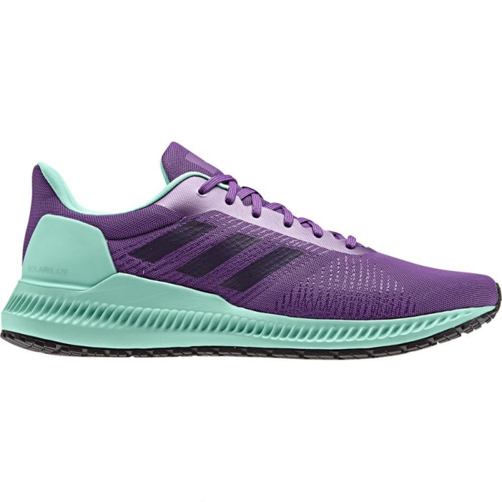 фото Кроссовки женские adidas solar blaze w фиолетовые 37 ru