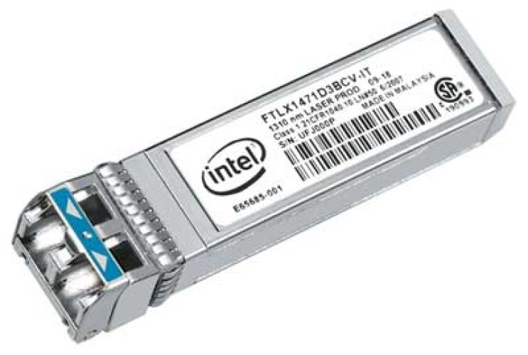 

Адаптер Intel Ethernet Server Adapter X520-DA2 (E10GSFPLR), Серебристый