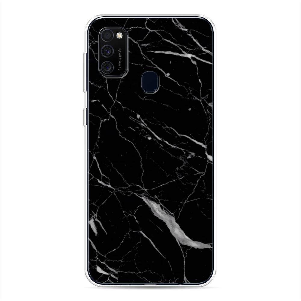 

Чехол Awog на Samsung Galaxy M30s/M21 "Черный минерал", 29850-3