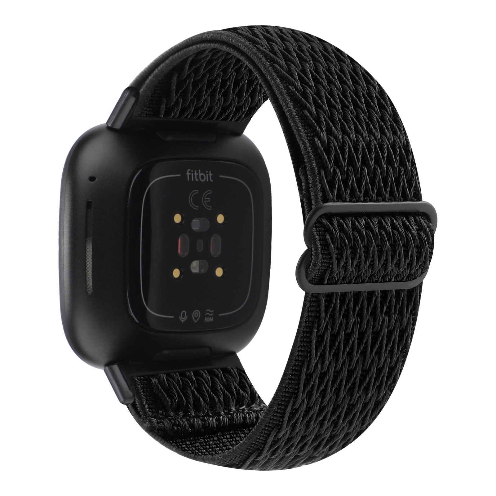 

Ремешок для смарт-часов Grand Price 680601526 для Fitbit Versa, Черный, 680601526