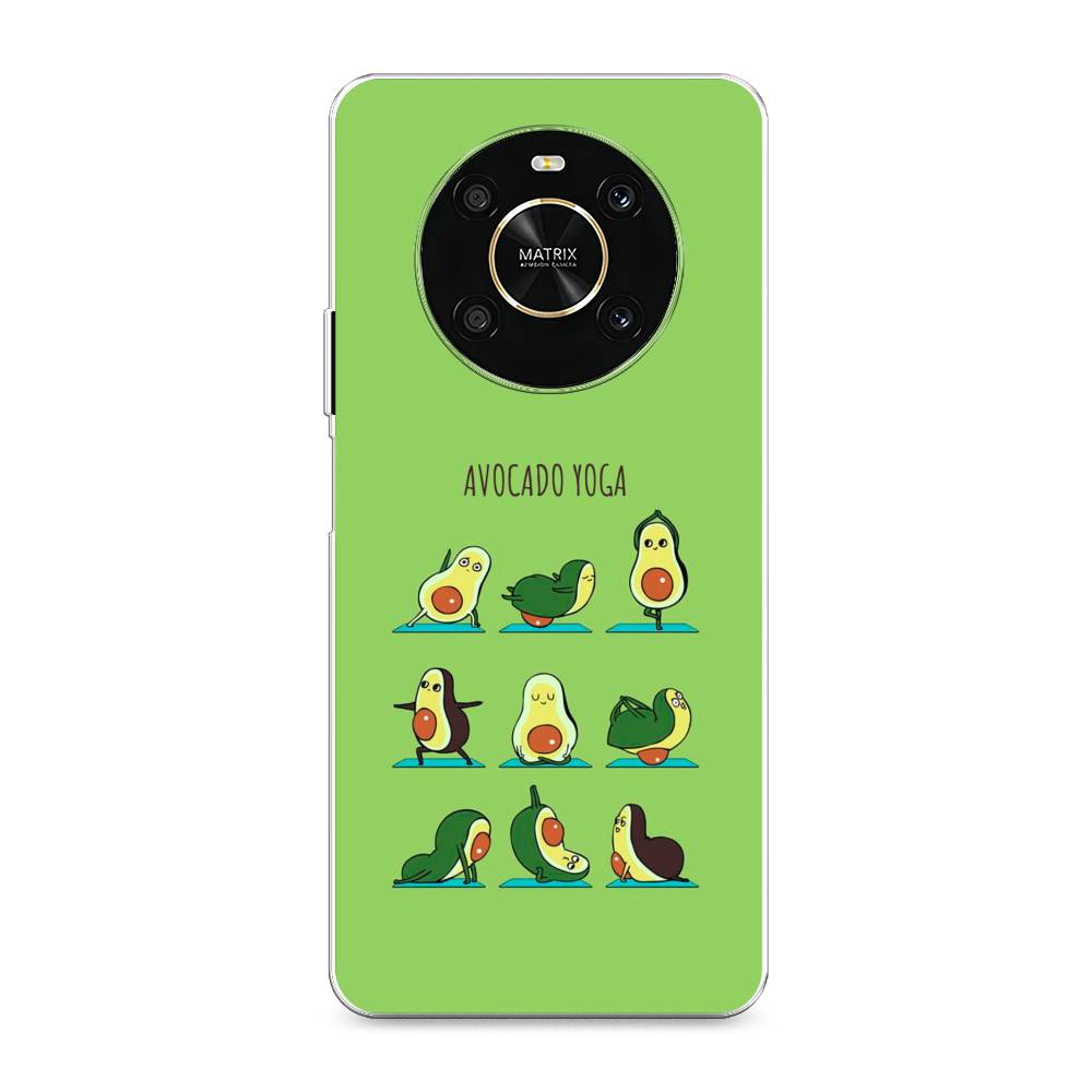 

Чехол Awog на Honor X9 4G/Magic4 Lite 4G "Авокадо йога", Разноцветный, 6108150-10