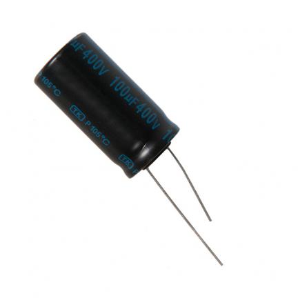 

конденсатор электролитический 100x400 (18x35) TK Jamicon 105C