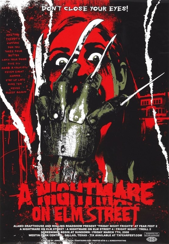 

Постер к фильму "Кошмар на улице Вязов" (A Nightmare on Elm Street) A3