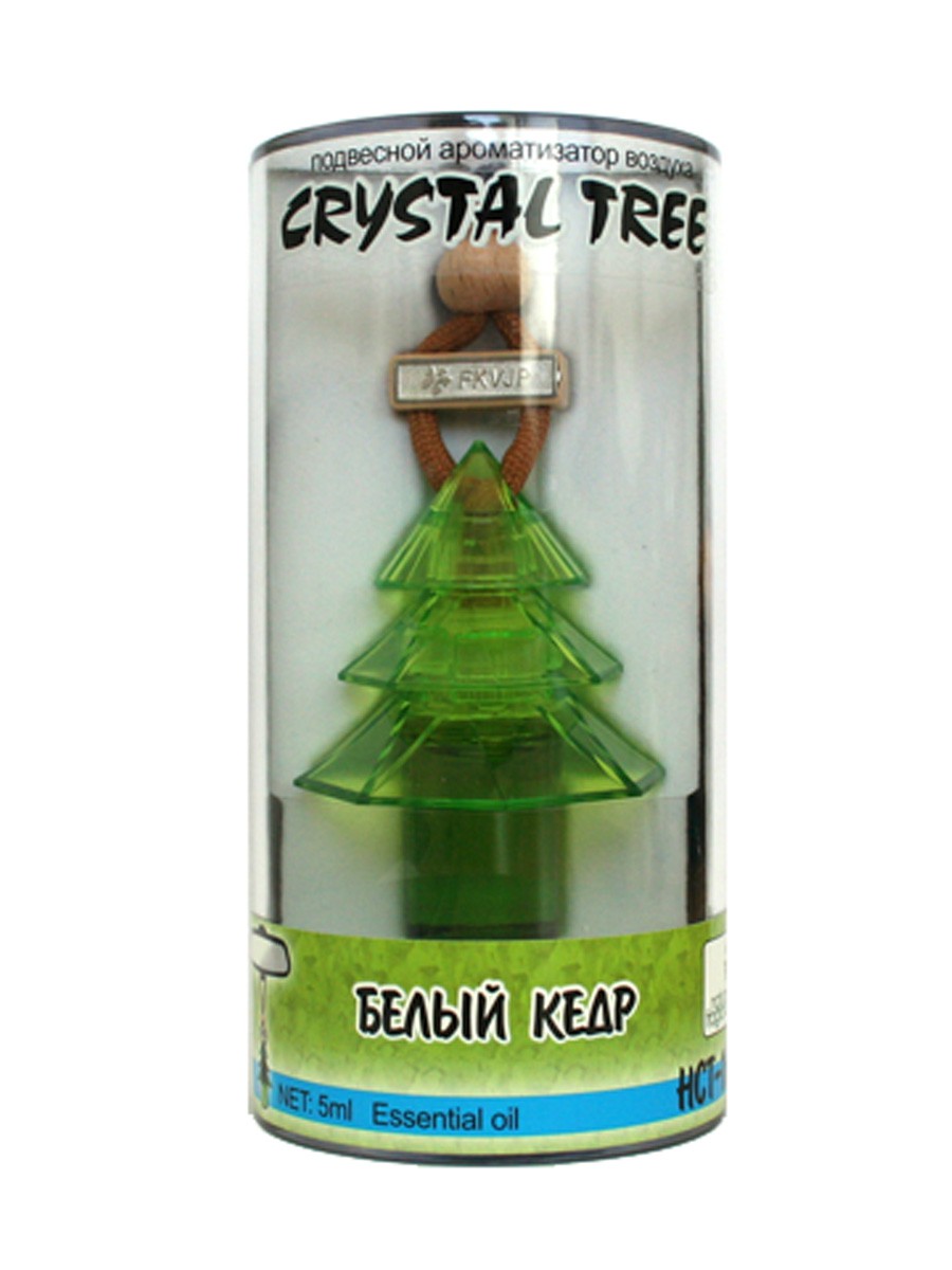 

KGHCT-168 Ароматизатор воздуха "Crystal Tree" Белый кедр (5мл) (шт.)