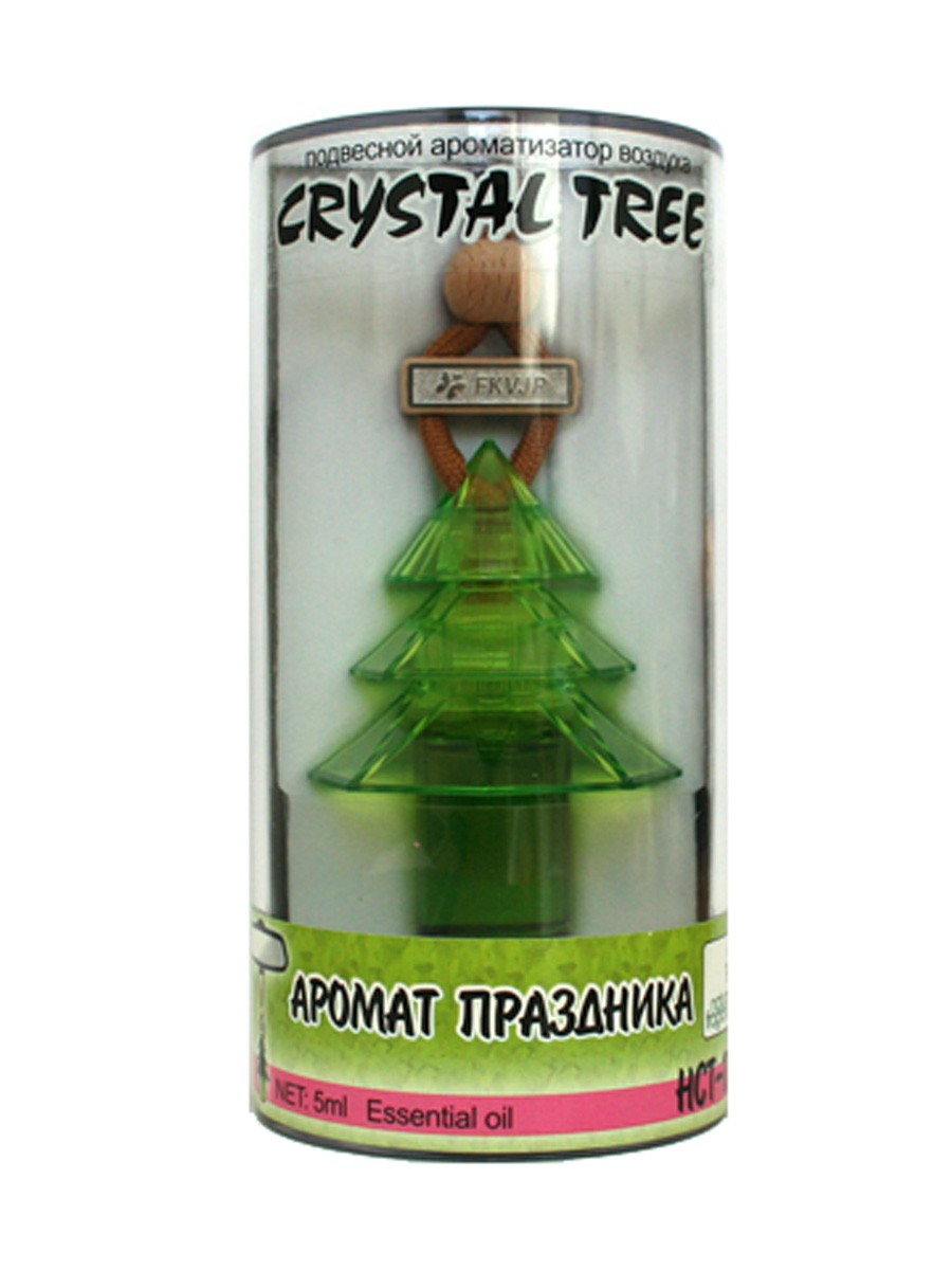 

KGHCT-170 Ароматизатор воздуха "Crystal Tree" Аромат праздника (5мл) (шт.)